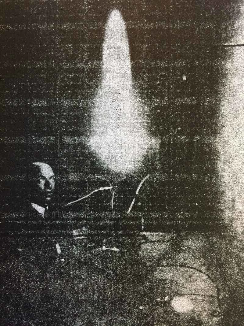 Valier 的測試裝置(畫面非常模糊)的視圖。