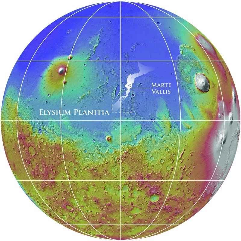 火星表面三維重建揭示古代洪水遺跡